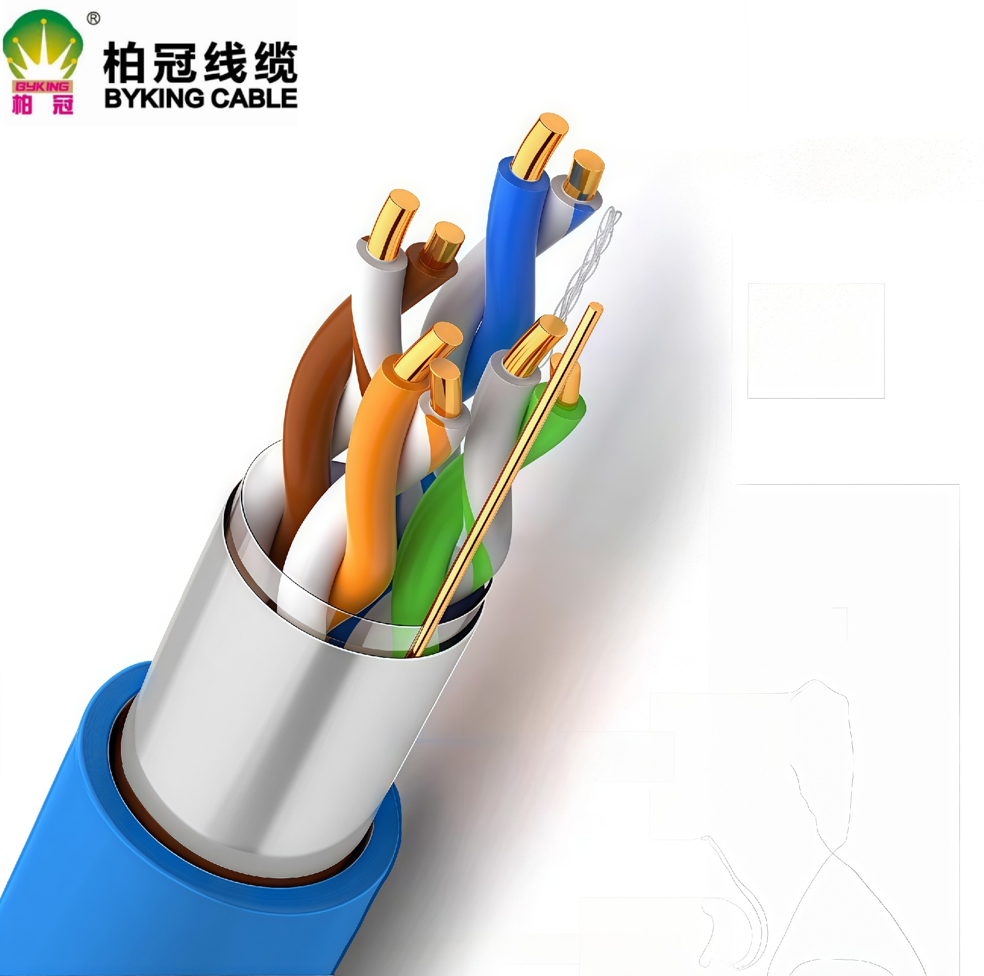 CAT5e F/UTP-HSYVP5e CABLE 超五类单屏蔽网络电缆